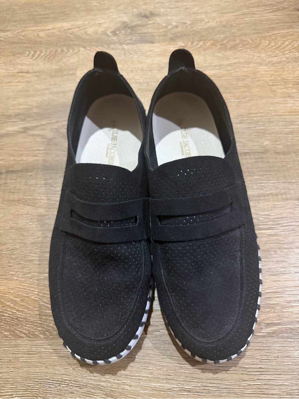 Ilse Jacobsen Tulip Black Penny Loafer, Women’s 8 (38) - Picture 3 of 9